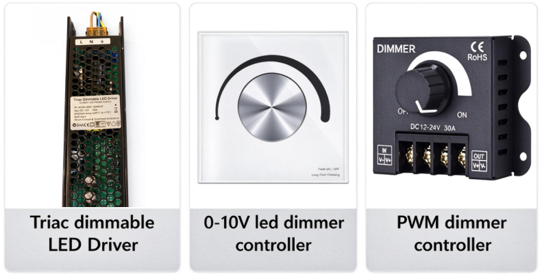 led strip dimmable driver and controller